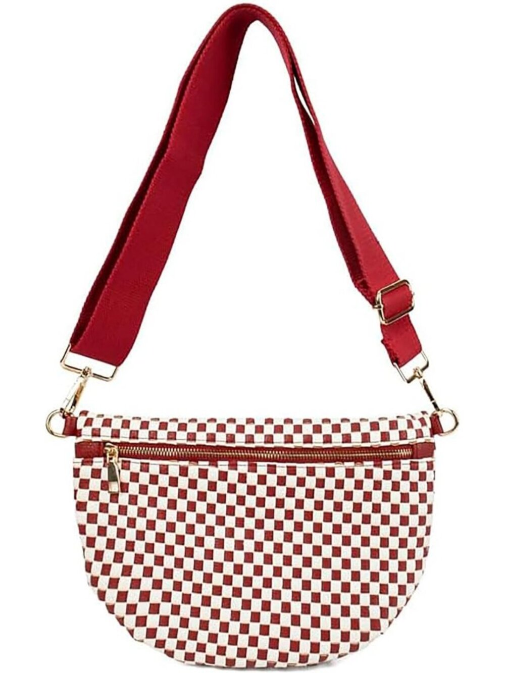 Woven Crossbody Bum Bag | Stylish Belt Bag with Adjustable Strap for Everyday